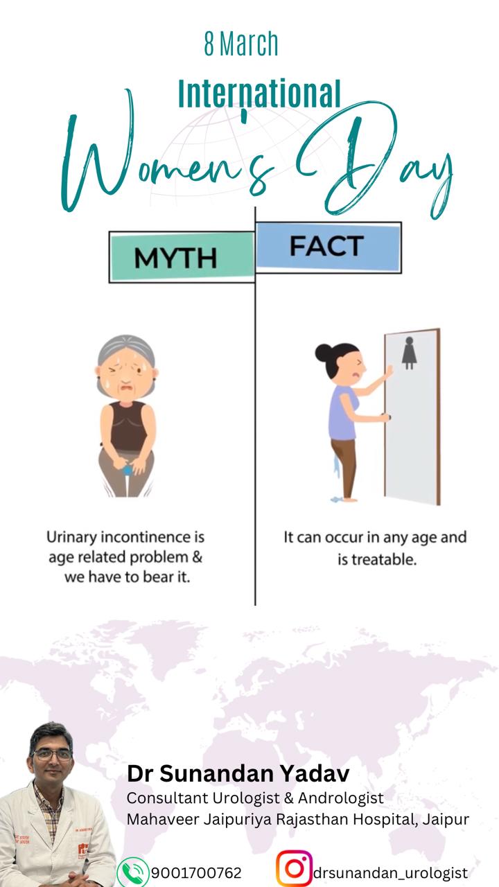 Women's Day: Urinary incontinence myth vs fact